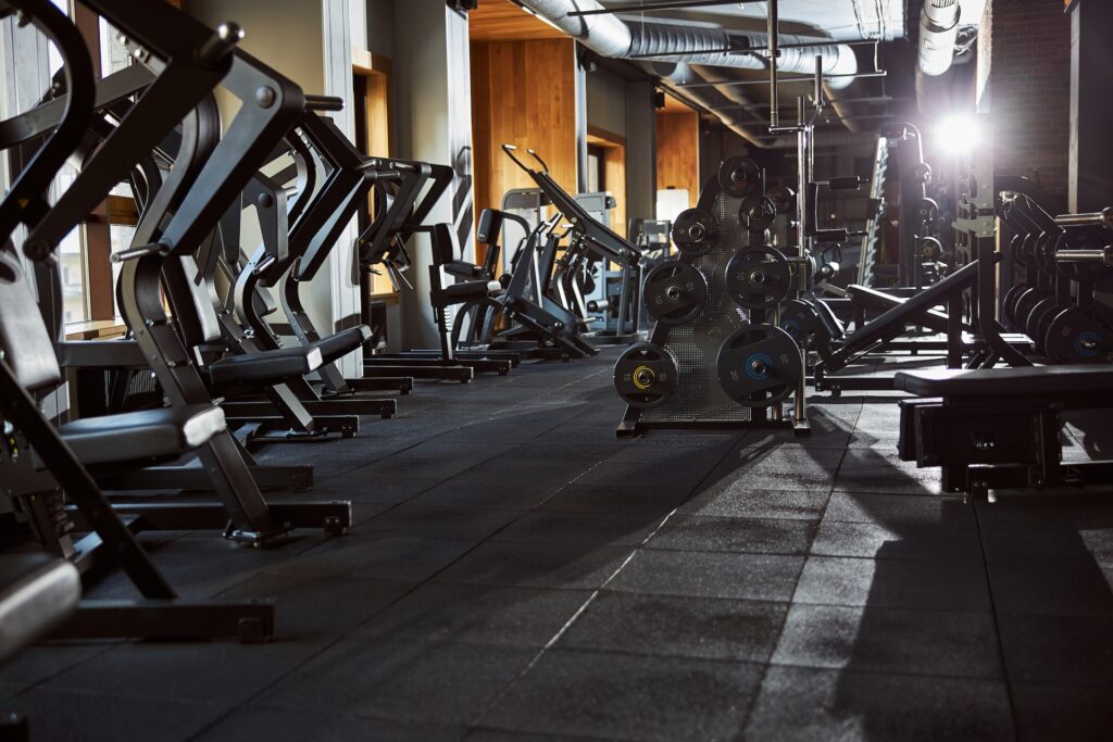 well lit gym full of various equipment for working 2024 10 18 10 33 03 utc